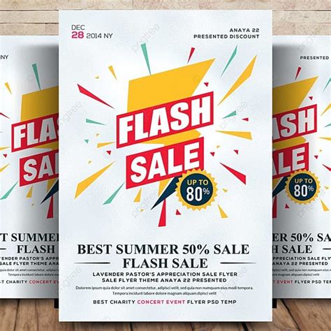 product promotion flyer template free